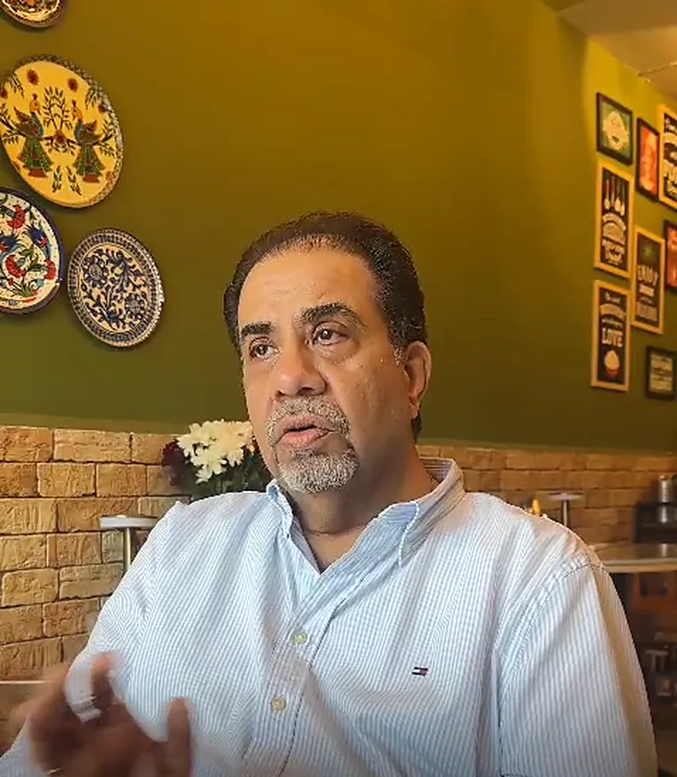 Khusru Misstry, founder of Parsi Table